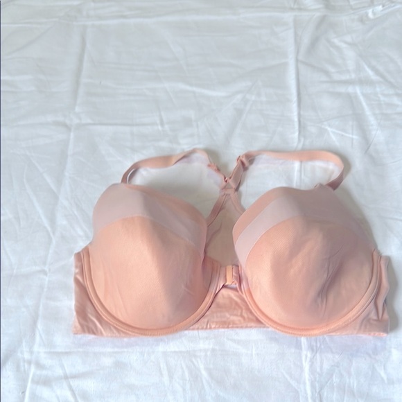 Victoria Secret peach Bra Body by Victoria Front Closure  Underwire 36DD - Picture 1 of 7